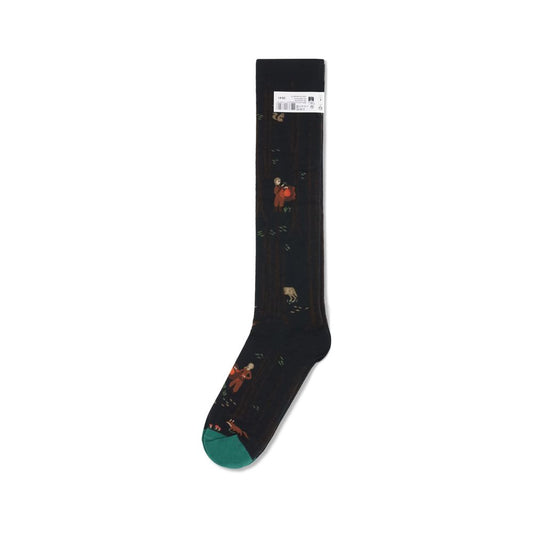 Nature-inspired pattern Socks