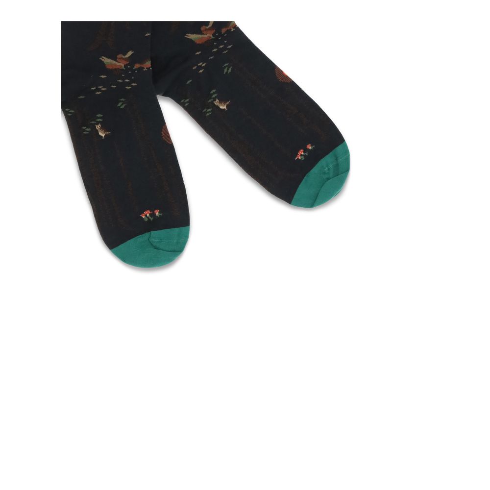 Nature-inspired pattern Socks