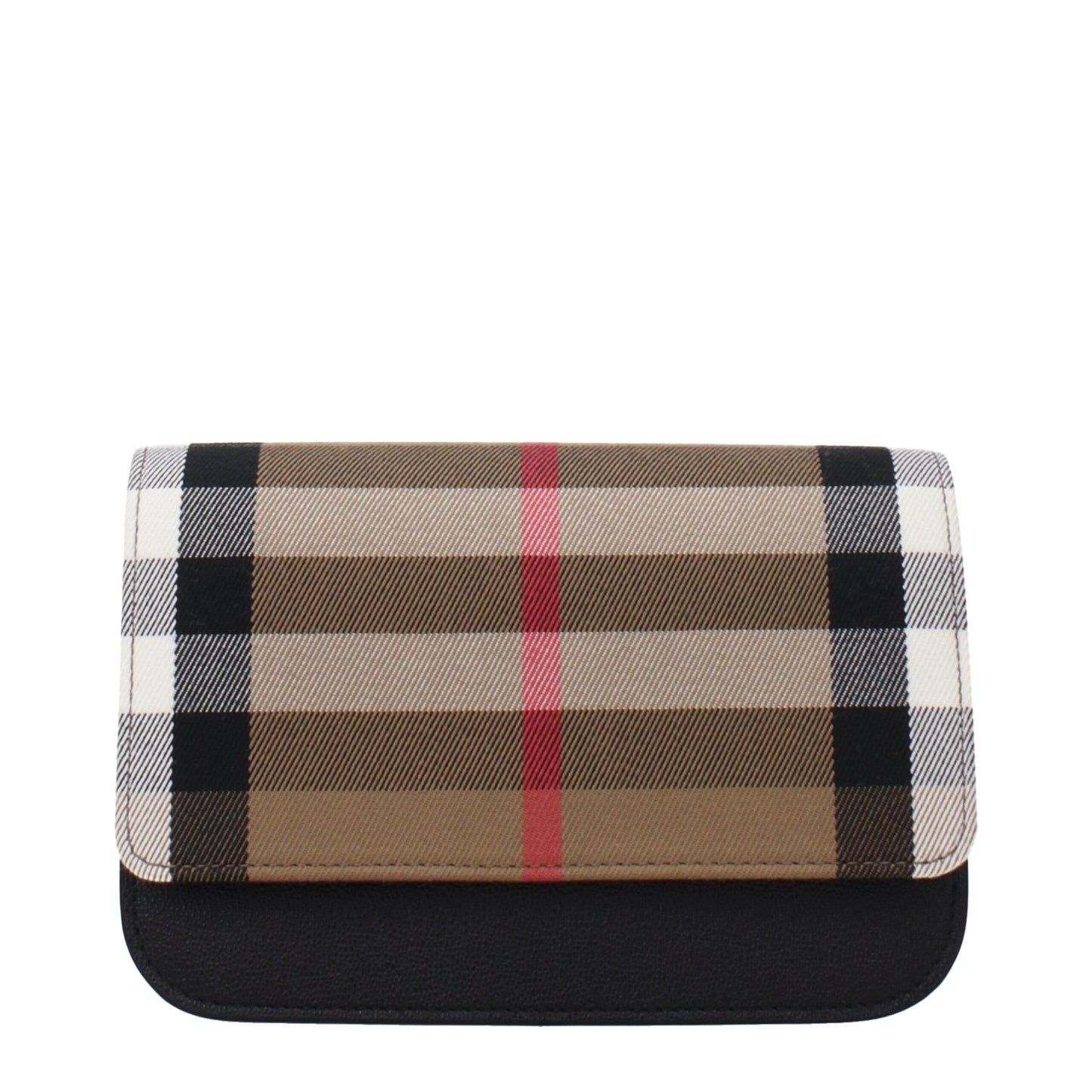 Beige Fabric Clutch Bag