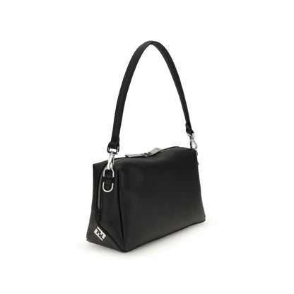 Black Calf Leather Bos Taurus Shoulder Bag