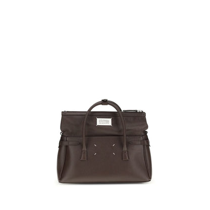Brown Calf Leather Bos Taurus Handbag