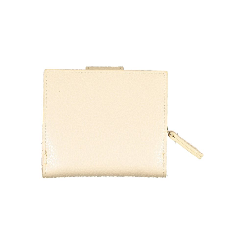 Beige Polyethylene Wallet