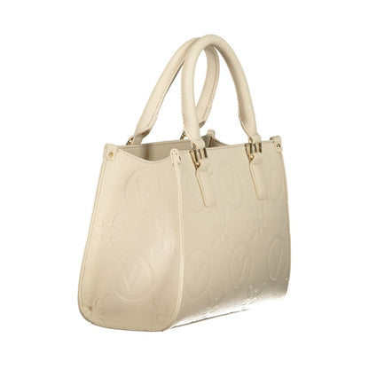 Beige Polyethylene Handbag