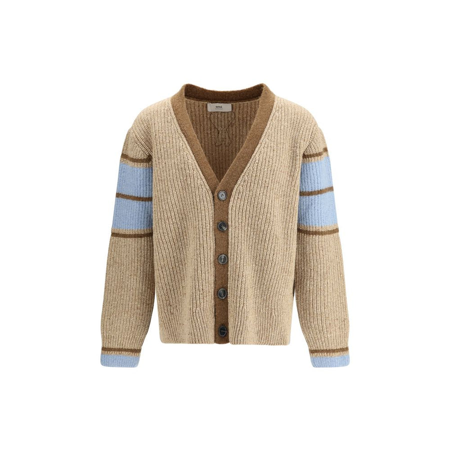 Beige Wool Cardigan
