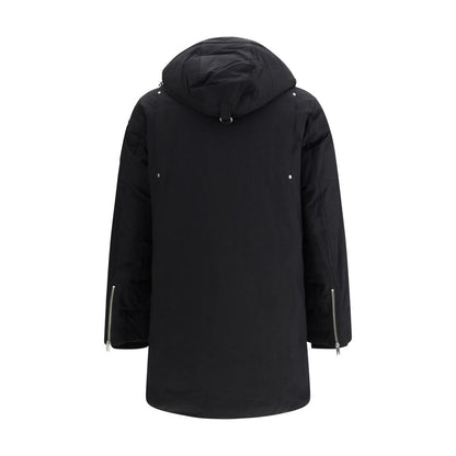 Black Cotton Parka