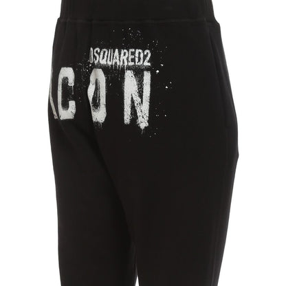 Black Cotton Joggers (Workout Pants)