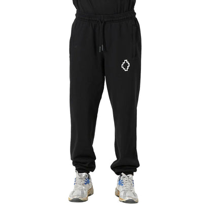 Black Cotton Joggers (Workout Pants)