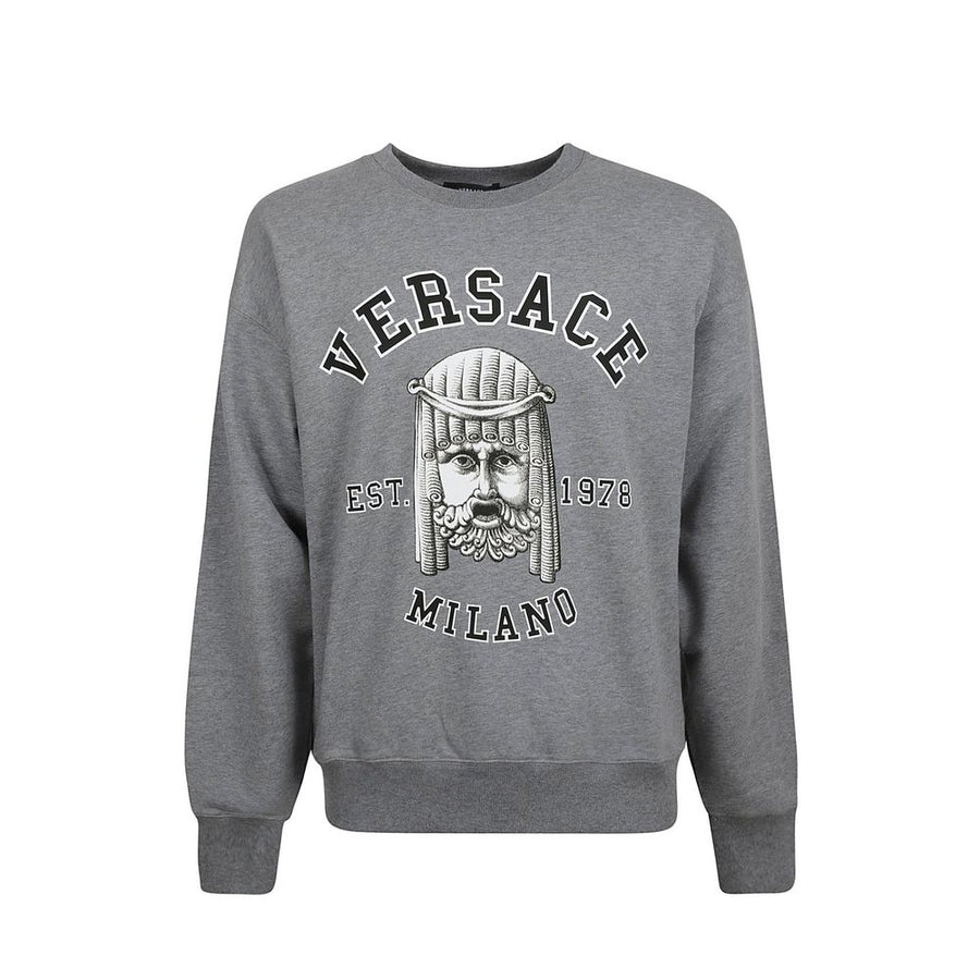 Gray Cotton Sweatshirt