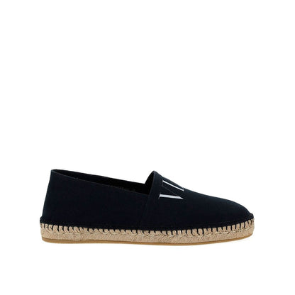 Black Canvas Espadrilles