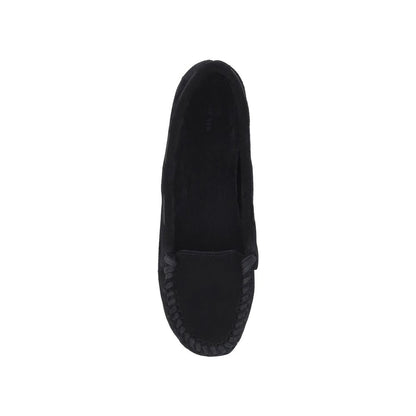 Black Calfskin Moccassin