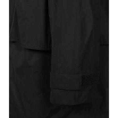 Black Nylon Rain Coat