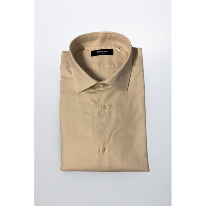 Beige Cotton Shirt