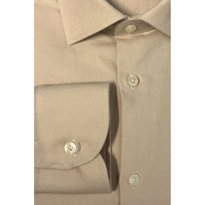 Beige Cotton Shirt
