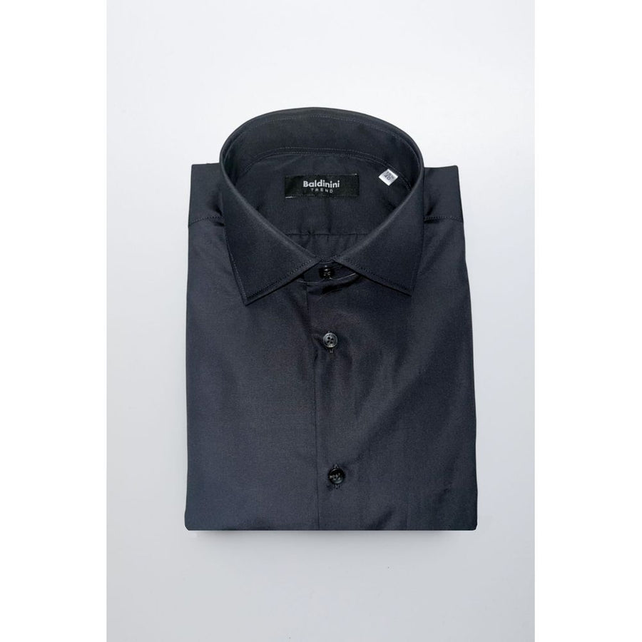 Black Cotton Shirt