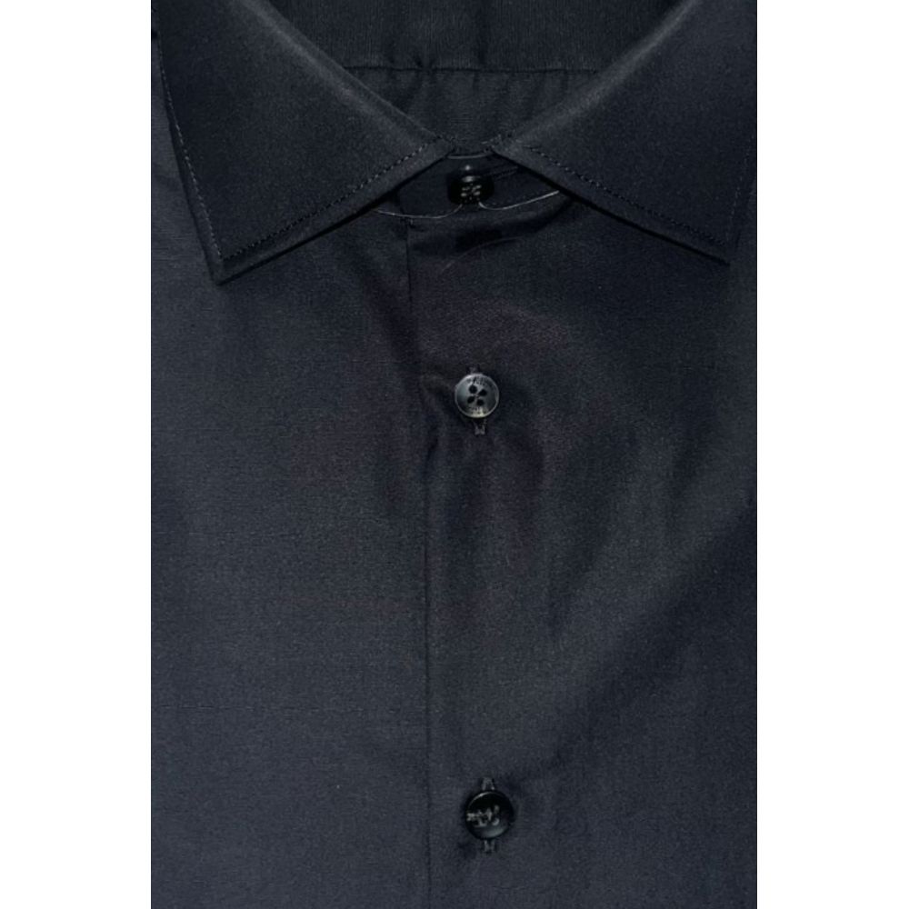 Black Cotton Shirt