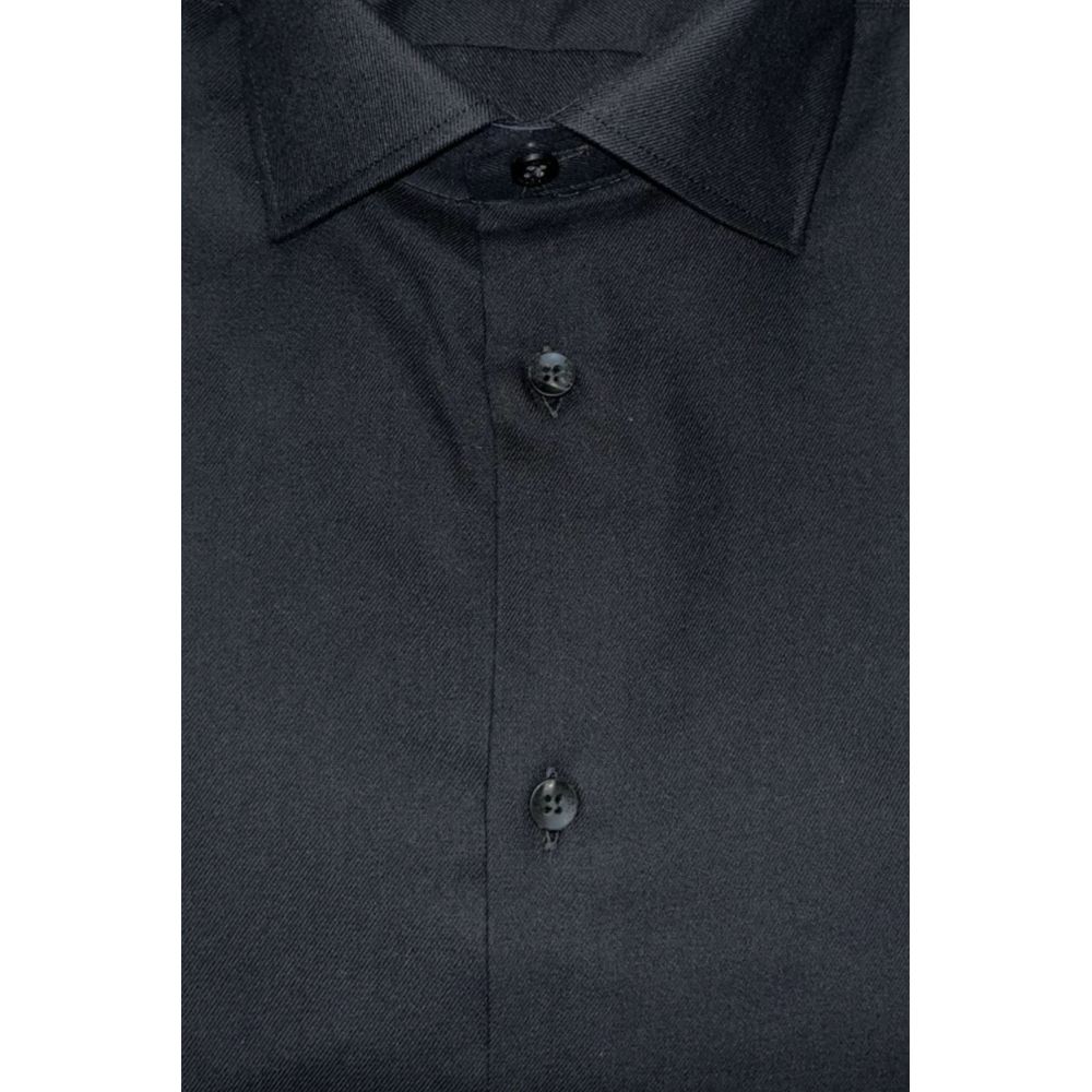 Black Cotton Shirt