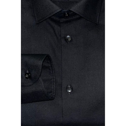 Black Cotton Shirt