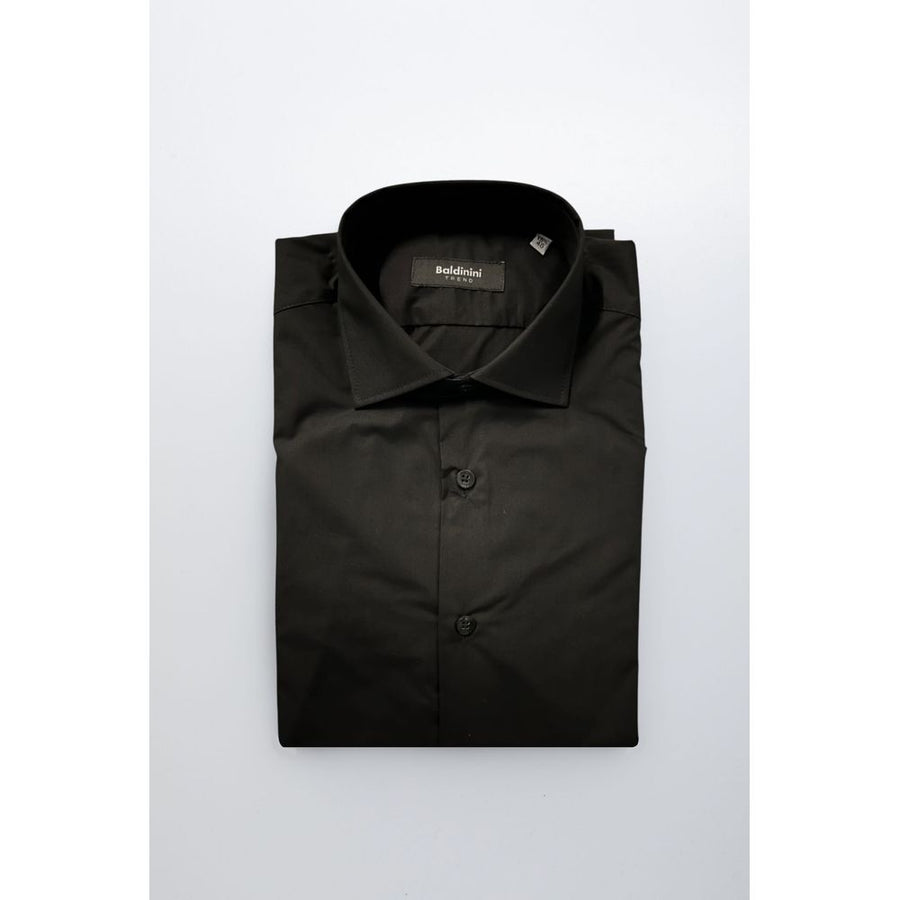 Black Cotton Shirt