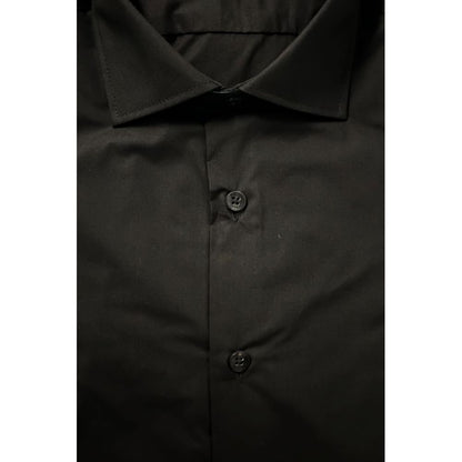 Black Cotton Shirt
