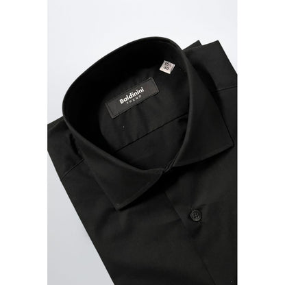 Black Cotton Shirt