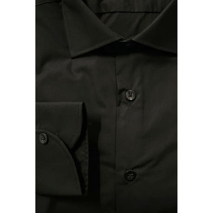 Black Cotton Shirt