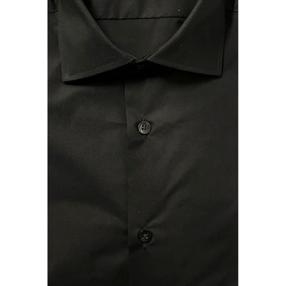 Black Cotton Shirt
