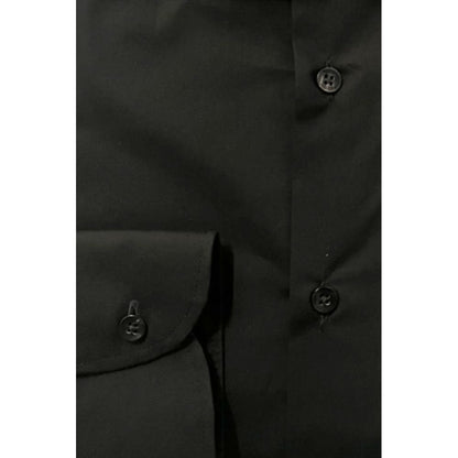 Black Cotton Shirt