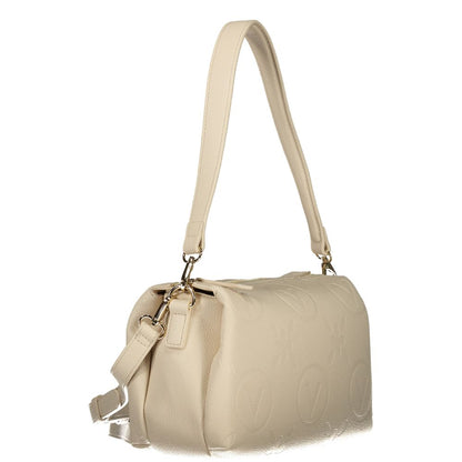 Beige Polyethylene Handbag