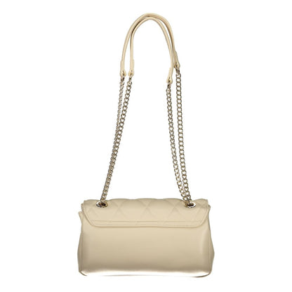 Beige Polyethylene Handbag