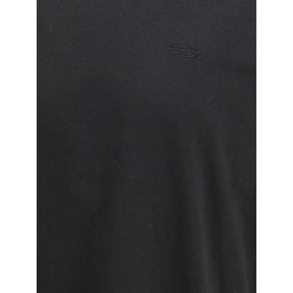 Black Cotton T-Shirt